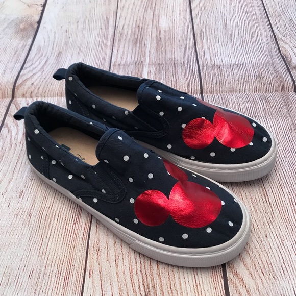 GAP Shoes Gap Kids Disney Mickey Mouse Shoes Polka Dot